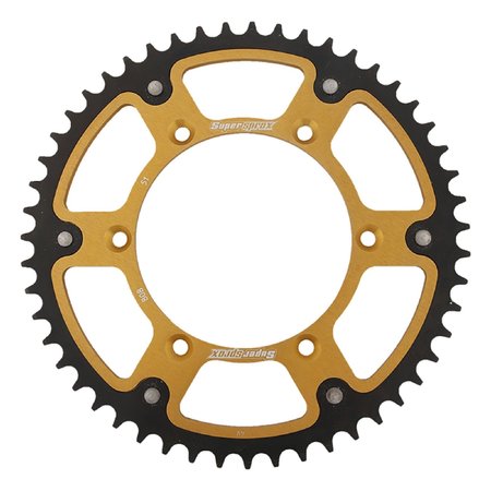 SUPERSPROX Gold Stealth Sprocket For Suzuki DRZ400E, DRZ400K 2000-2003 RST-808-51-GLD